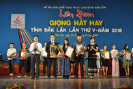 Liên hoan giọng hát hay tỉnh Đắk Lắk lần thứ V năm 2016